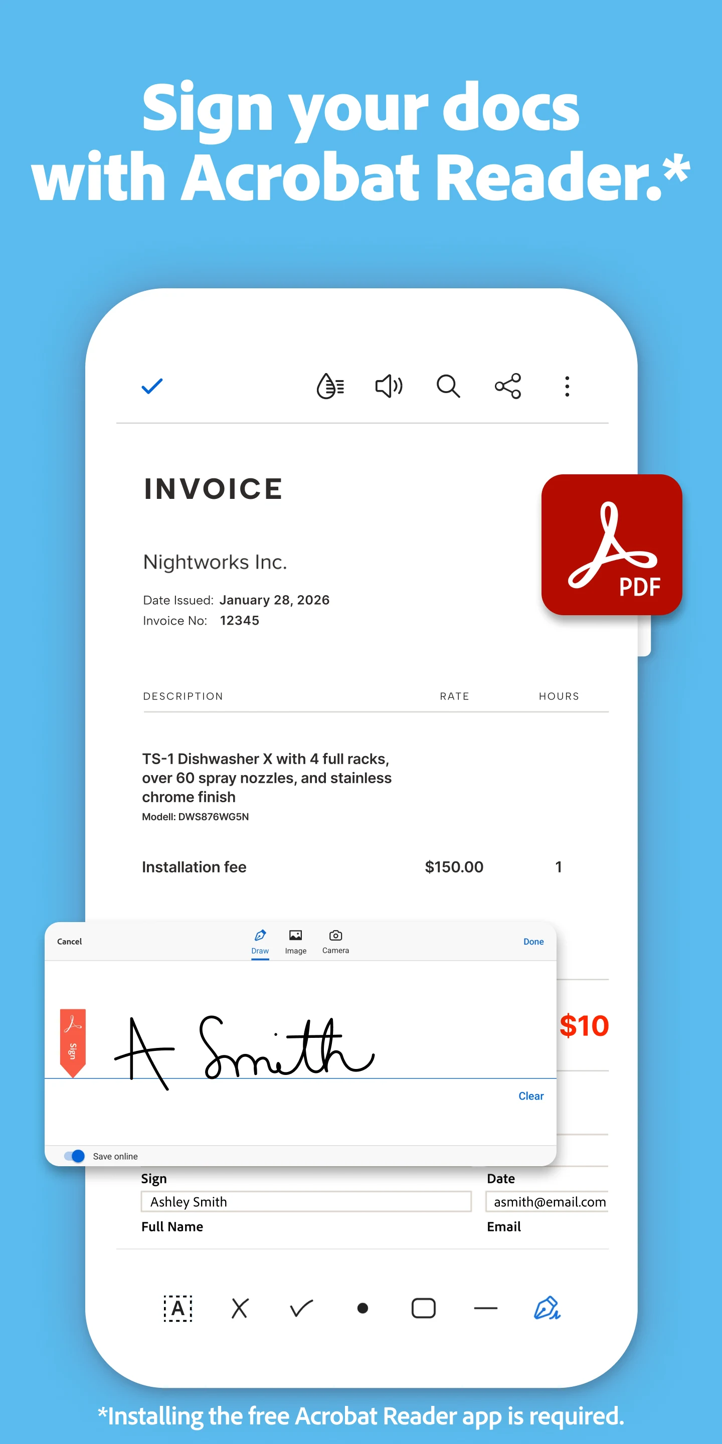 Adobe Scan AI PDF Scanner, OCR screenshot